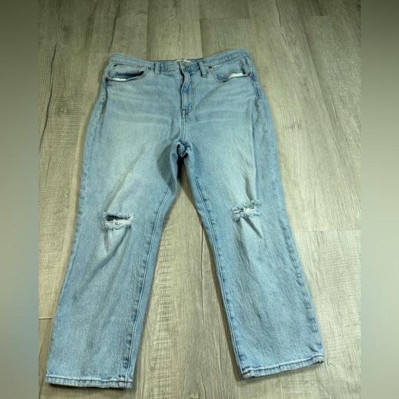 Madewell Denim - Madewell The High Rise Slim Crop BoyJean Size 32P